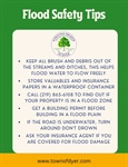 Flood Safety Tips