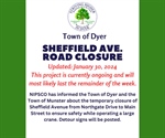 Sheffield Avenue Road Closure
