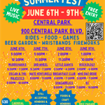 Dyer Summer Fest: June 6-9, 2024
