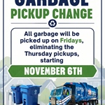 Dyer Residents: Garbage & Recycling Pickup Change