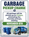 Dyer Residents: Garbage & Recycling Pickup Change