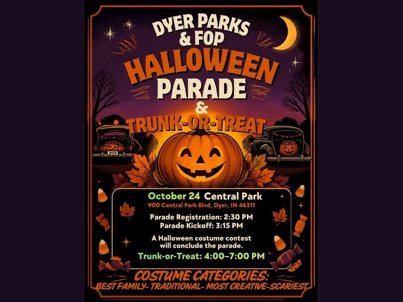Dyer Parks & Fraternal Order of Police Trunk or Treat / Parade