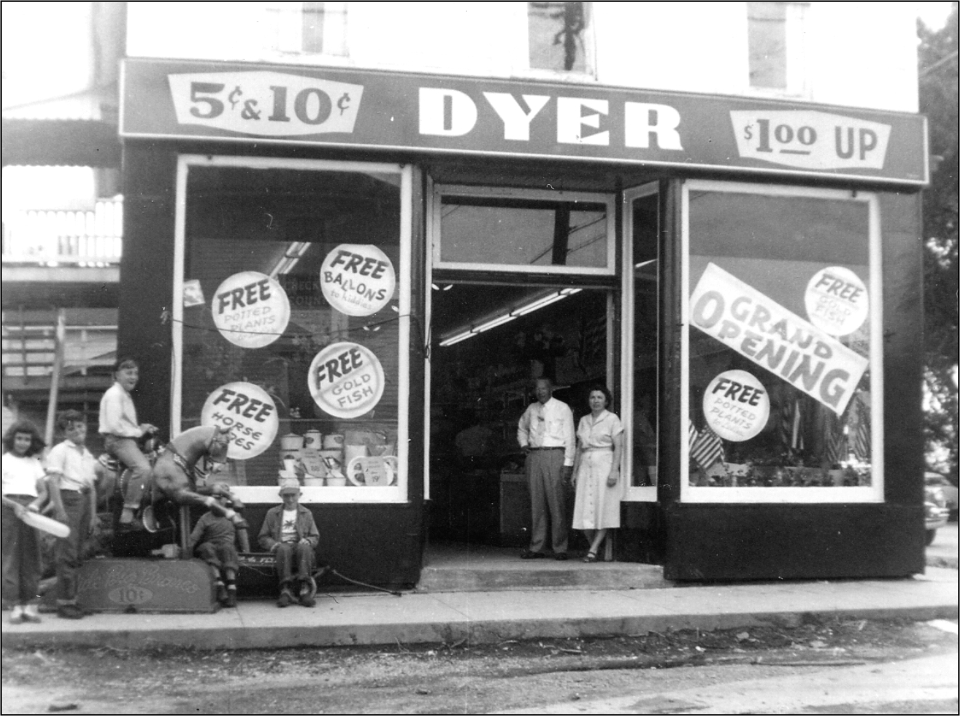Dyer 5 cent store