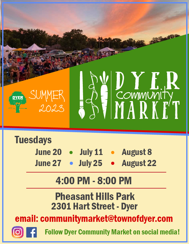 Town of Dyer > Departments > Parks and Recreation > Dyer Community Market